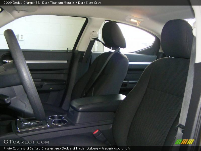 Dark Titanium Metallic / Dark Slate Gray 2009 Dodge Charger SE