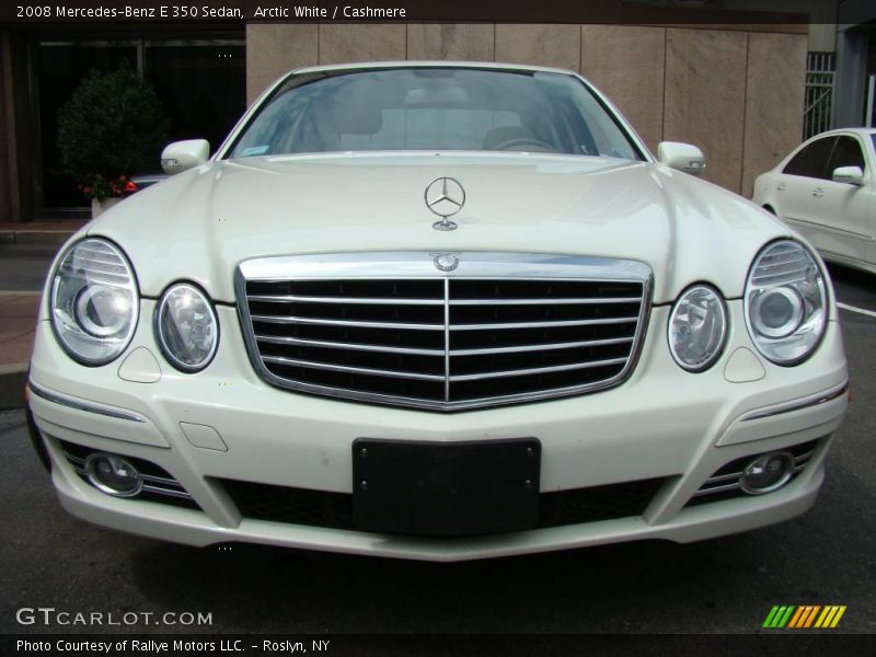Arctic White / Cashmere 2008 Mercedes-Benz E 350 Sedan
