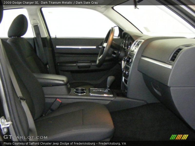 Dark Titanium Metallic / Dark Slate Gray 2009 Dodge Charger SE