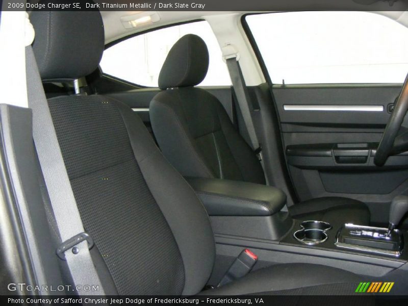 Dark Titanium Metallic / Dark Slate Gray 2009 Dodge Charger SE