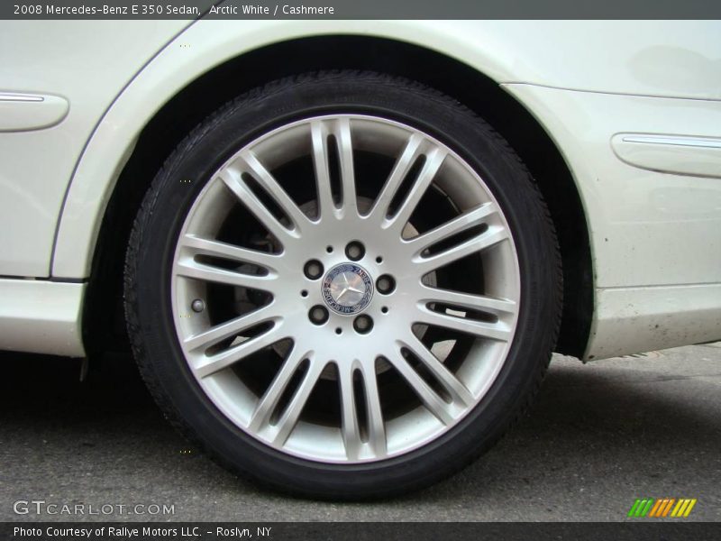 Arctic White / Cashmere 2008 Mercedes-Benz E 350 Sedan