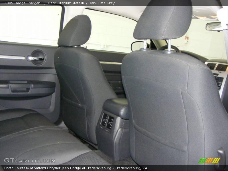 Dark Titanium Metallic / Dark Slate Gray 2009 Dodge Charger SE
