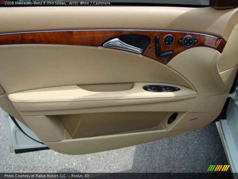 Arctic White / Cashmere 2008 Mercedes-Benz E 350 Sedan