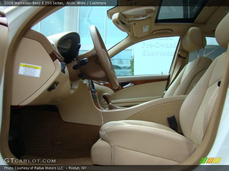 Arctic White / Cashmere 2008 Mercedes-Benz E 350 Sedan