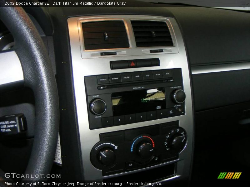 Dark Titanium Metallic / Dark Slate Gray 2009 Dodge Charger SE