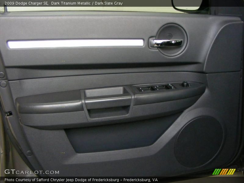 Dark Titanium Metallic / Dark Slate Gray 2009 Dodge Charger SE