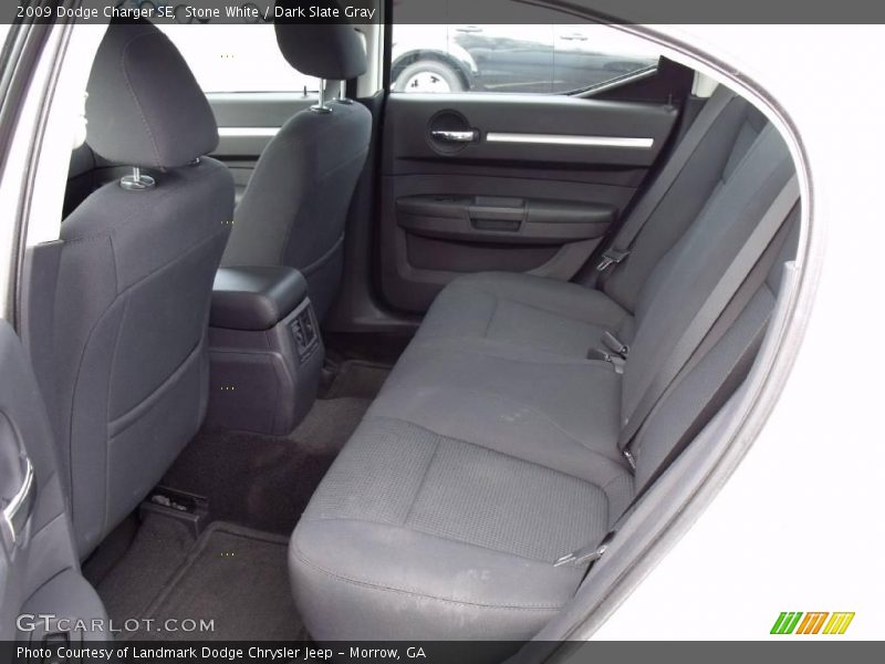 Stone White / Dark Slate Gray 2009 Dodge Charger SE