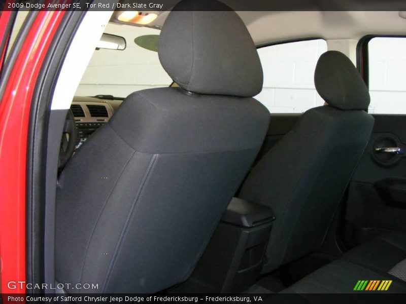 Tor Red / Dark Slate Gray 2009 Dodge Avenger SE