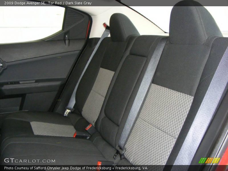 Tor Red / Dark Slate Gray 2009 Dodge Avenger SE
