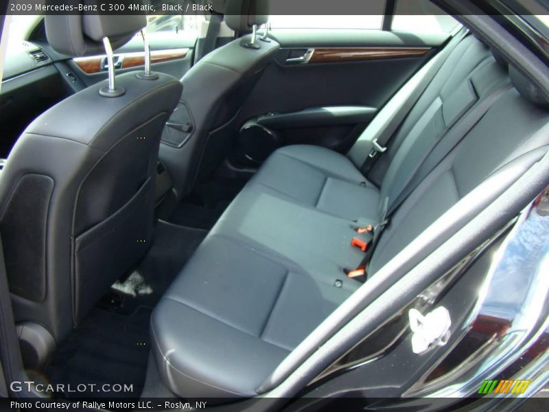 Black / Black 2009 Mercedes-Benz C 300 4Matic