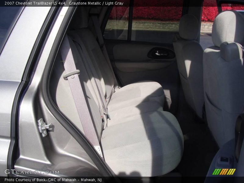 Graystone Metallic / Light Gray 2007 Chevrolet TrailBlazer LS 4x4