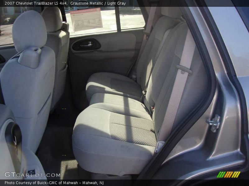Graystone Metallic / Light Gray 2007 Chevrolet TrailBlazer LS 4x4