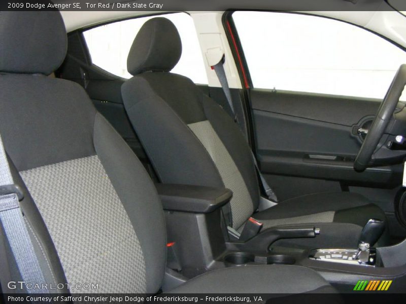 Tor Red / Dark Slate Gray 2009 Dodge Avenger SE