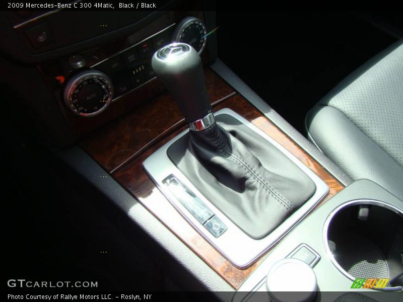 Black / Black 2009 Mercedes-Benz C 300 4Matic