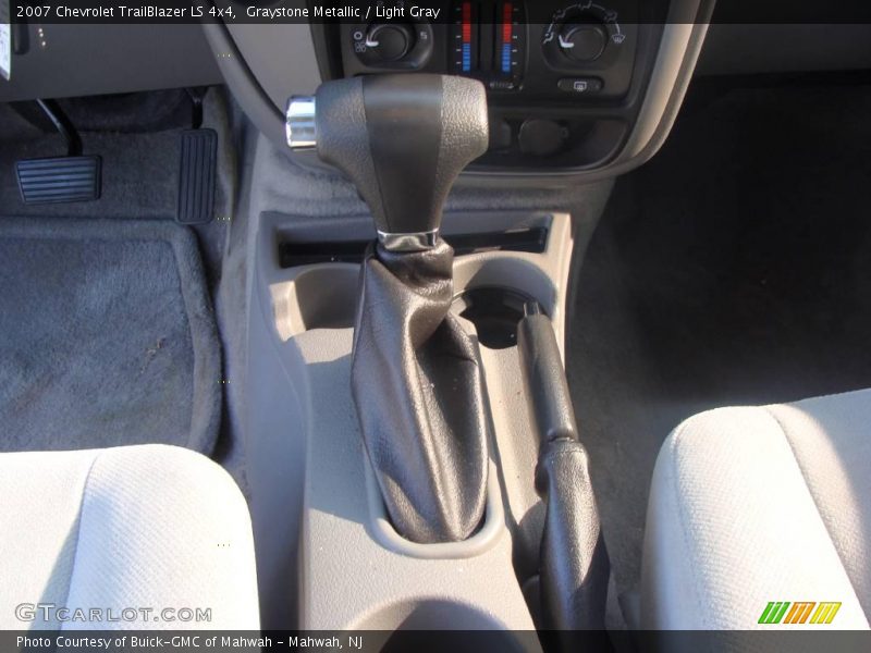 Graystone Metallic / Light Gray 2007 Chevrolet TrailBlazer LS 4x4