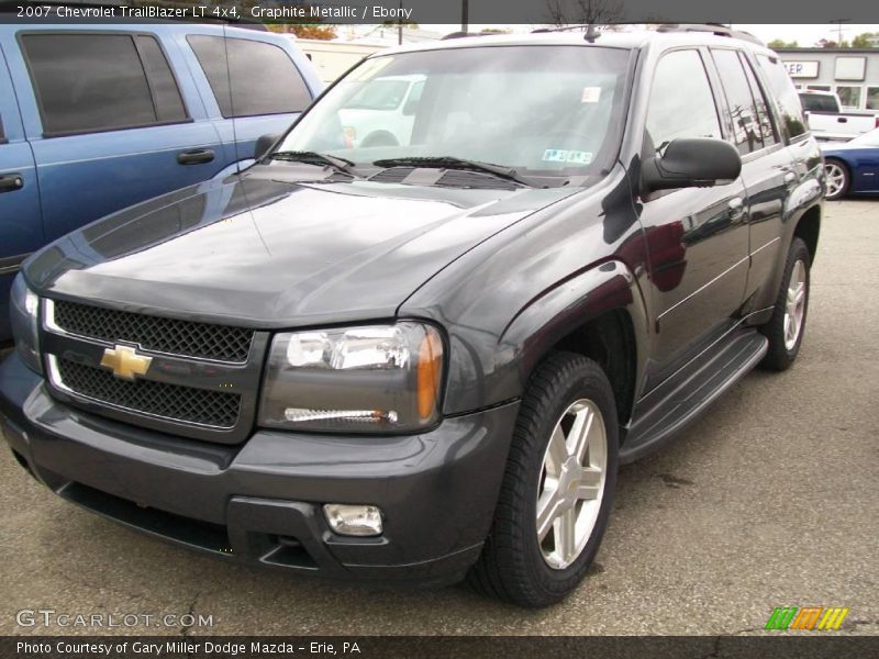 Graphite Metallic / Ebony 2007 Chevrolet TrailBlazer LT 4x4