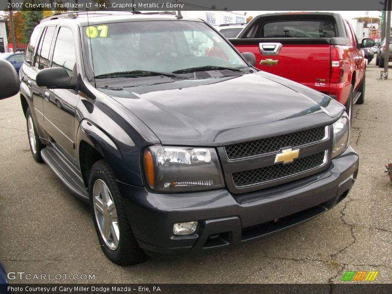 Graphite Metallic / Ebony 2007 Chevrolet TrailBlazer LT 4x4