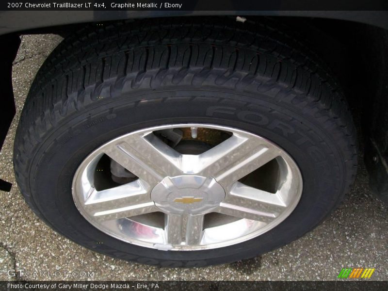 Graphite Metallic / Ebony 2007 Chevrolet TrailBlazer LT 4x4