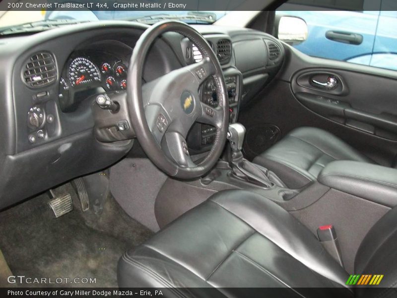 Graphite Metallic / Ebony 2007 Chevrolet TrailBlazer LT 4x4