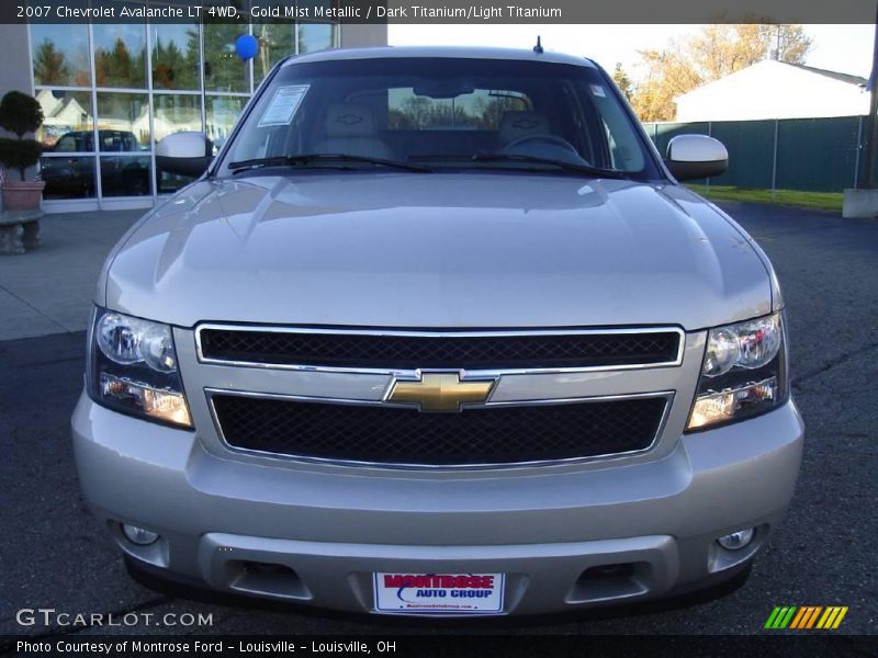 Gold Mist Metallic / Dark Titanium/Light Titanium 2007 Chevrolet Avalanche LT 4WD