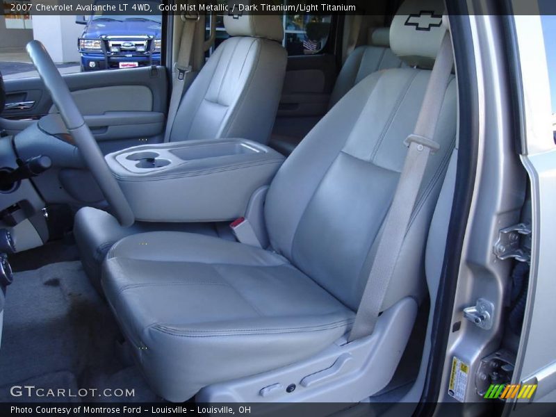 Gold Mist Metallic / Dark Titanium/Light Titanium 2007 Chevrolet Avalanche LT 4WD