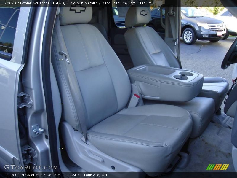 Gold Mist Metallic / Dark Titanium/Light Titanium 2007 Chevrolet Avalanche LT 4WD