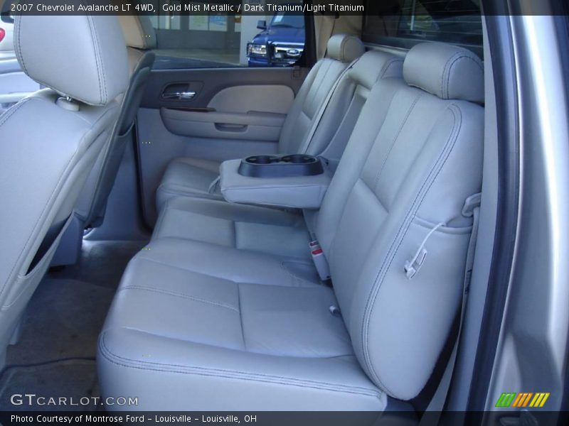 Gold Mist Metallic / Dark Titanium/Light Titanium 2007 Chevrolet Avalanche LT 4WD