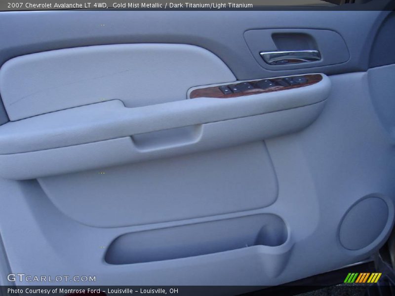 Gold Mist Metallic / Dark Titanium/Light Titanium 2007 Chevrolet Avalanche LT 4WD