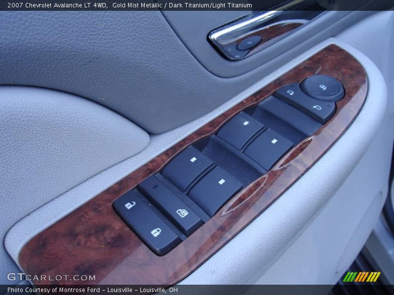 Gold Mist Metallic / Dark Titanium/Light Titanium 2007 Chevrolet Avalanche LT 4WD