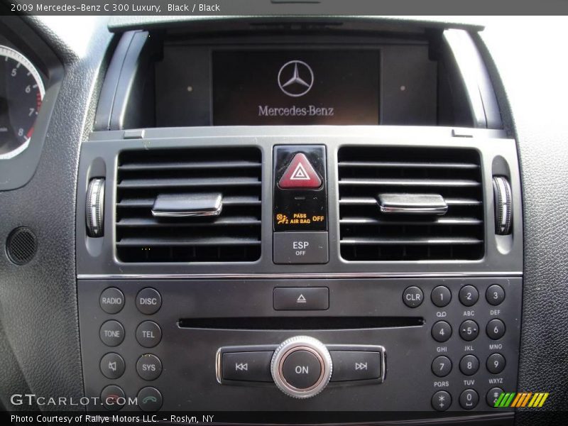 Black / Black 2009 Mercedes-Benz C 300 Luxury