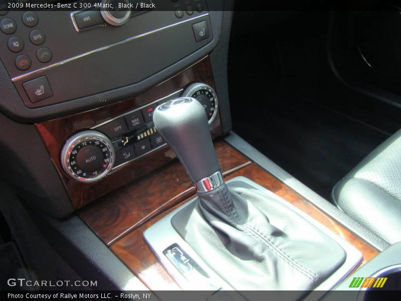 Black / Black 2009 Mercedes-Benz C 300 4Matic