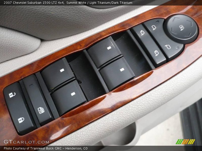 Summit White / Light Titanium/Dark Titanium 2007 Chevrolet Suburban 1500 LTZ 4x4
