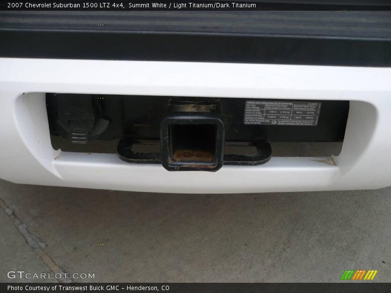 Summit White / Light Titanium/Dark Titanium 2007 Chevrolet Suburban 1500 LTZ 4x4