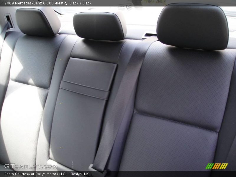 Black / Black 2009 Mercedes-Benz C 300 4Matic