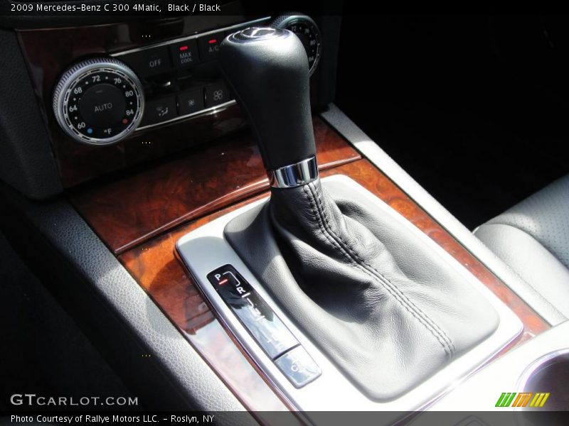 Black / Black 2009 Mercedes-Benz C 300 4Matic