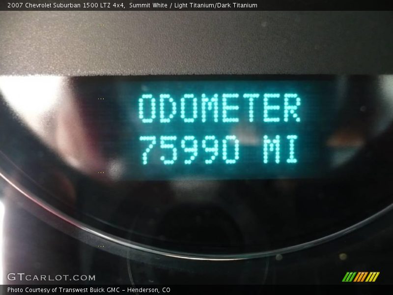 Summit White / Light Titanium/Dark Titanium 2007 Chevrolet Suburban 1500 LTZ 4x4