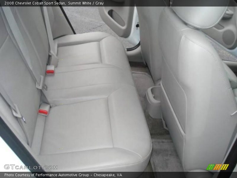 Summit White / Gray 2008 Chevrolet Cobalt Sport Sedan
