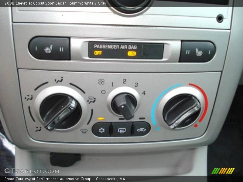 Summit White / Gray 2008 Chevrolet Cobalt Sport Sedan