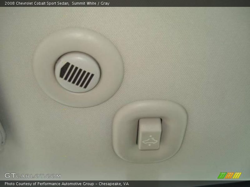 Summit White / Gray 2008 Chevrolet Cobalt Sport Sedan