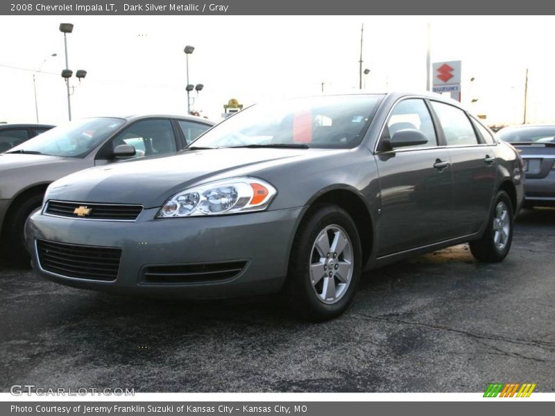 Dark Silver Metallic / Gray 2008 Chevrolet Impala LT
