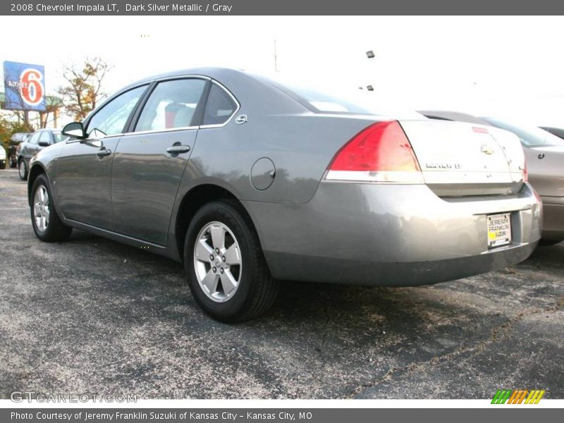 Dark Silver Metallic / Gray 2008 Chevrolet Impala LT