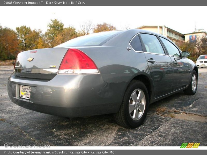 Dark Silver Metallic / Gray 2008 Chevrolet Impala LT