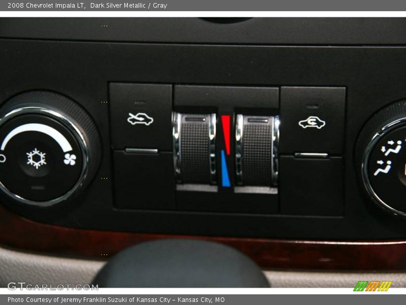 Dark Silver Metallic / Gray 2008 Chevrolet Impala LT