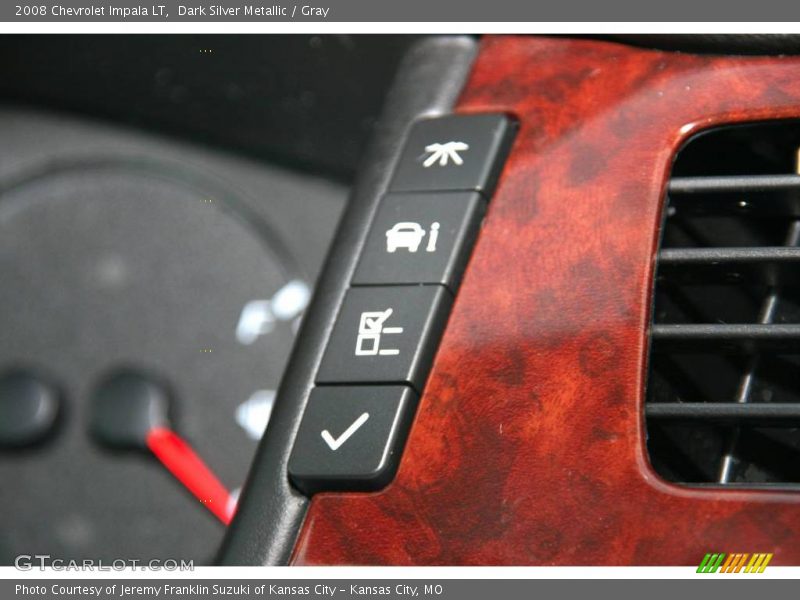 Dark Silver Metallic / Gray 2008 Chevrolet Impala LT