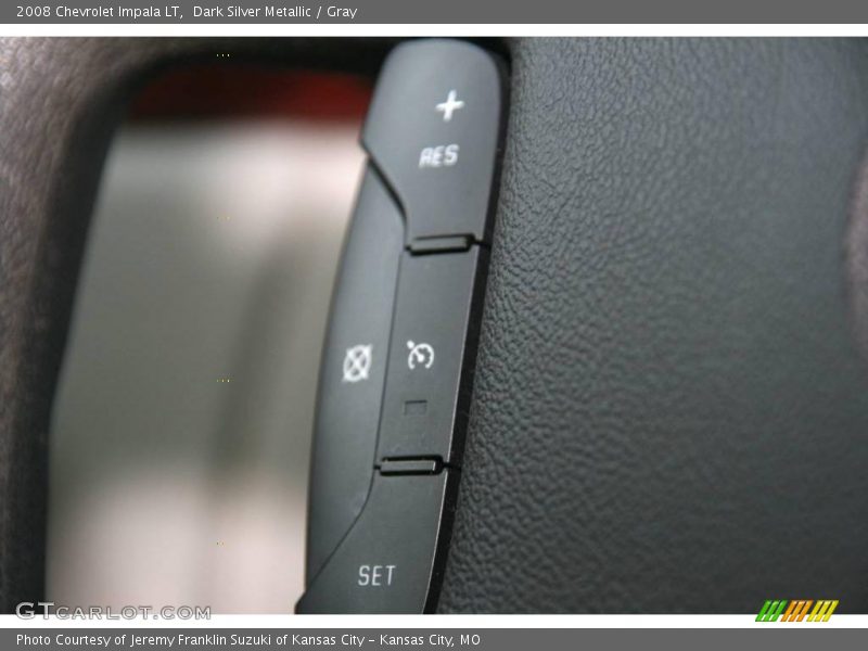 Dark Silver Metallic / Gray 2008 Chevrolet Impala LT
