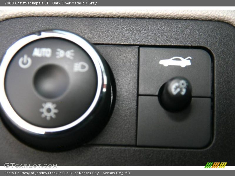 Dark Silver Metallic / Gray 2008 Chevrolet Impala LT