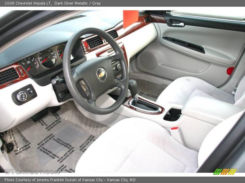 Dark Silver Metallic / Gray 2008 Chevrolet Impala LT