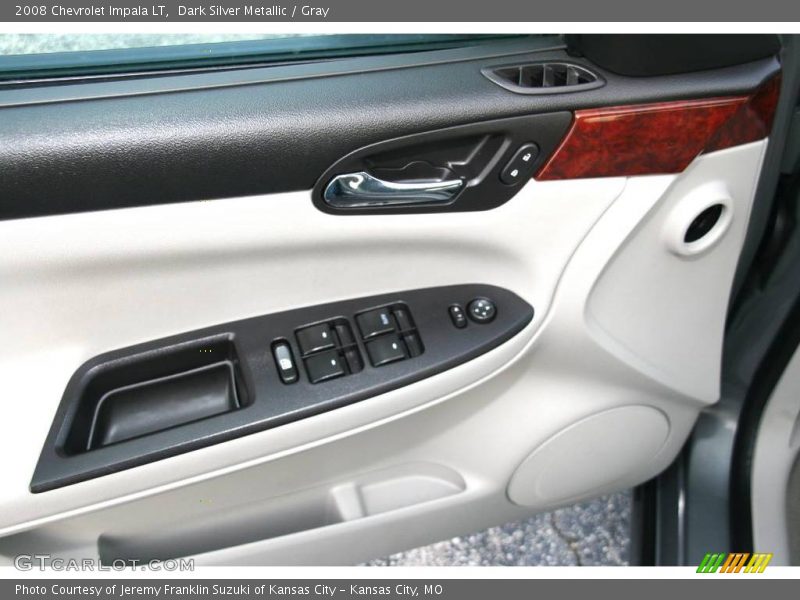 Dark Silver Metallic / Gray 2008 Chevrolet Impala LT