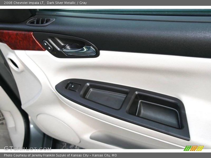 Dark Silver Metallic / Gray 2008 Chevrolet Impala LT