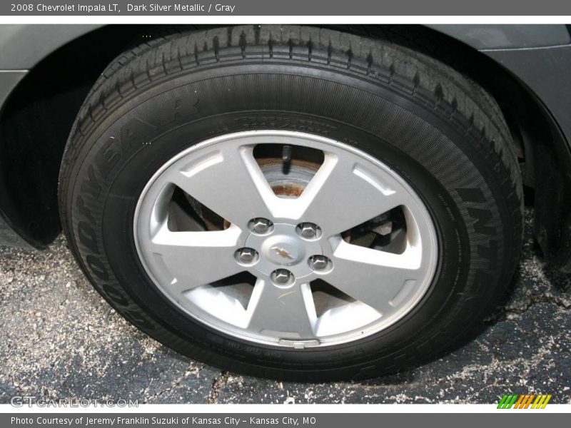 Dark Silver Metallic / Gray 2008 Chevrolet Impala LT